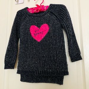 Betsey Johnson Pullover Crewnwck Sweater